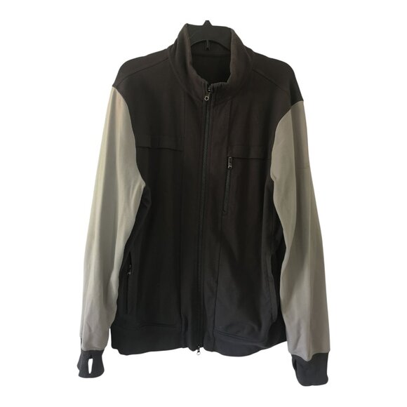 Lululemon Post Gravity Performance Jacket - Soot / Ambient Gray XL - Picture 2 of 9